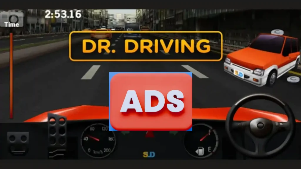 dr driving gold coins watching ads