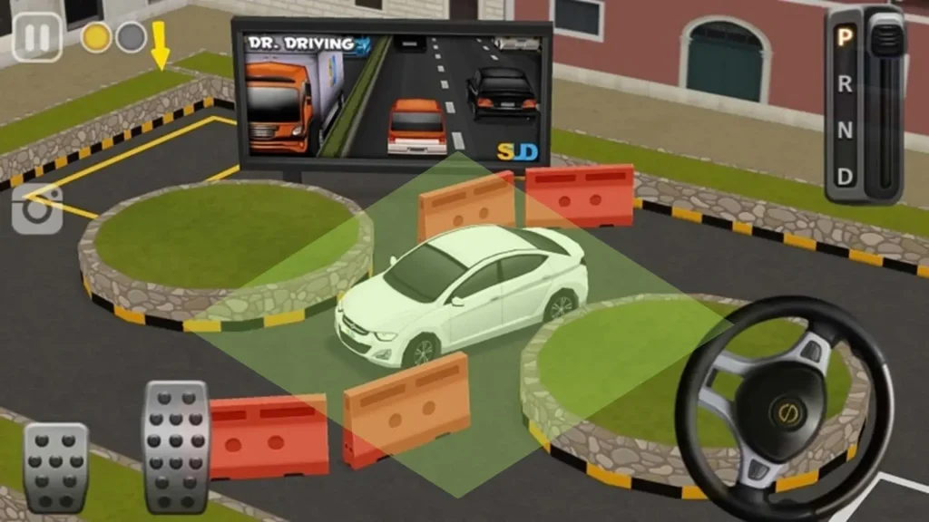 how to park online and off-line mode in dr parking 4