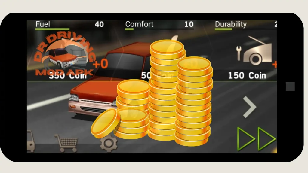 unlimited gold coins in dr driving mod apk