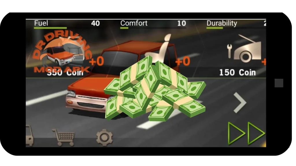 Unlimited cash in dr driving mod apk