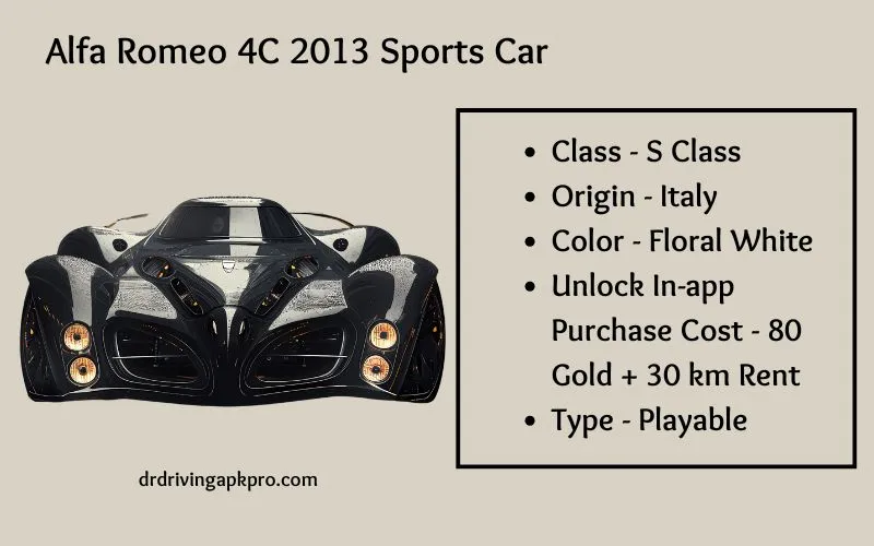 Alfa Romeo Sports Car