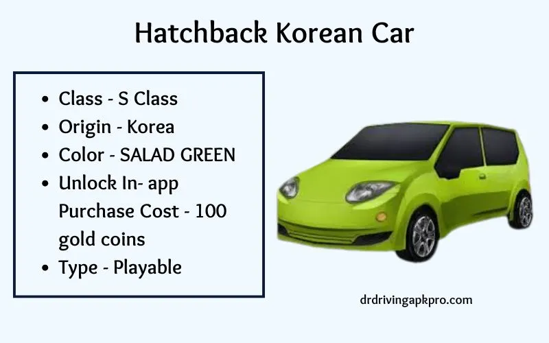 Hatchback Korean Car