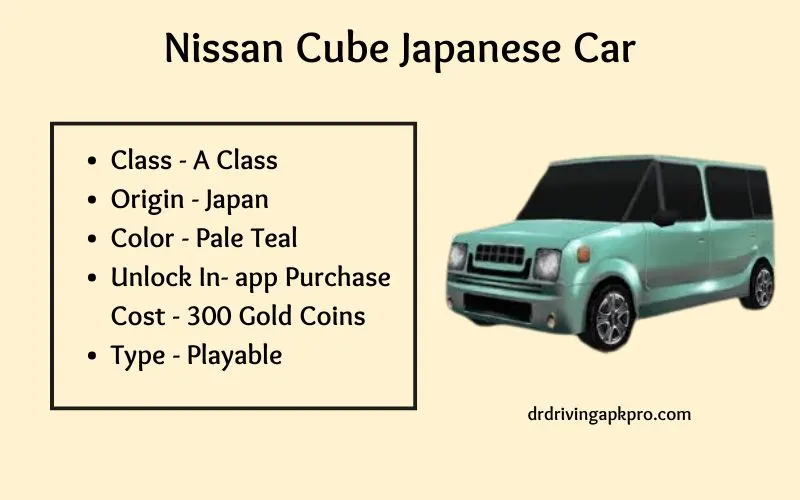 Nissan Cube Japanese Car