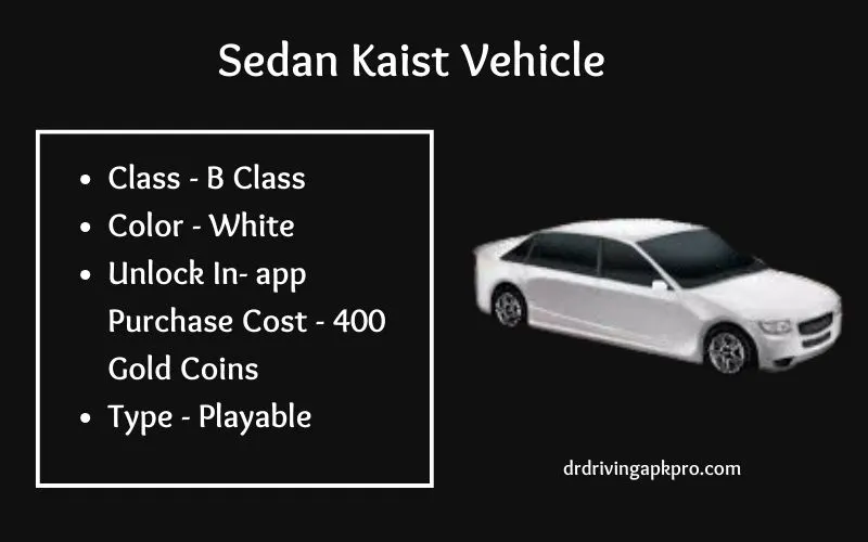 Sedan Kaist Vehicle