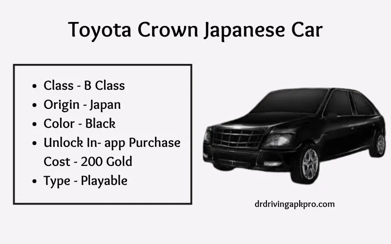 Toyota Crown Japanese Car