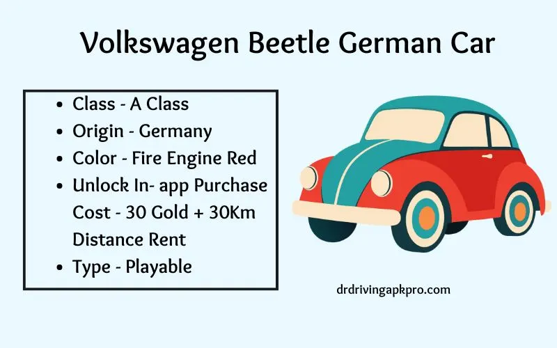 Volkswagen Beetle German Car